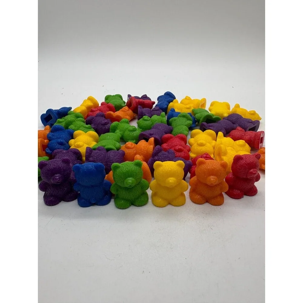 Teddy Bear Bears Animals Counting Colors Set of Red Blue Yellow Green Orange